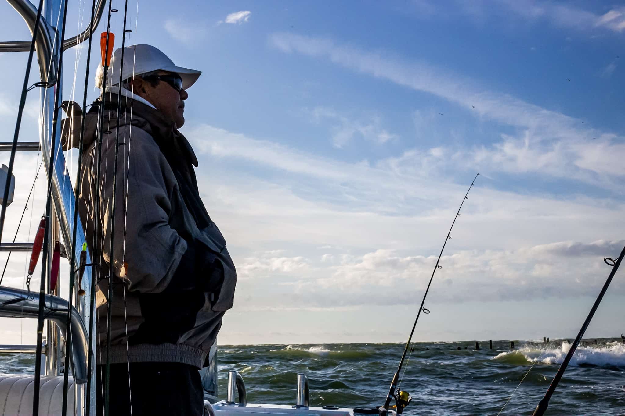 On board the Cape Lookout