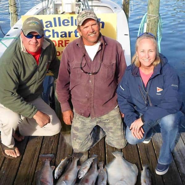 Group fishing trip with Doug