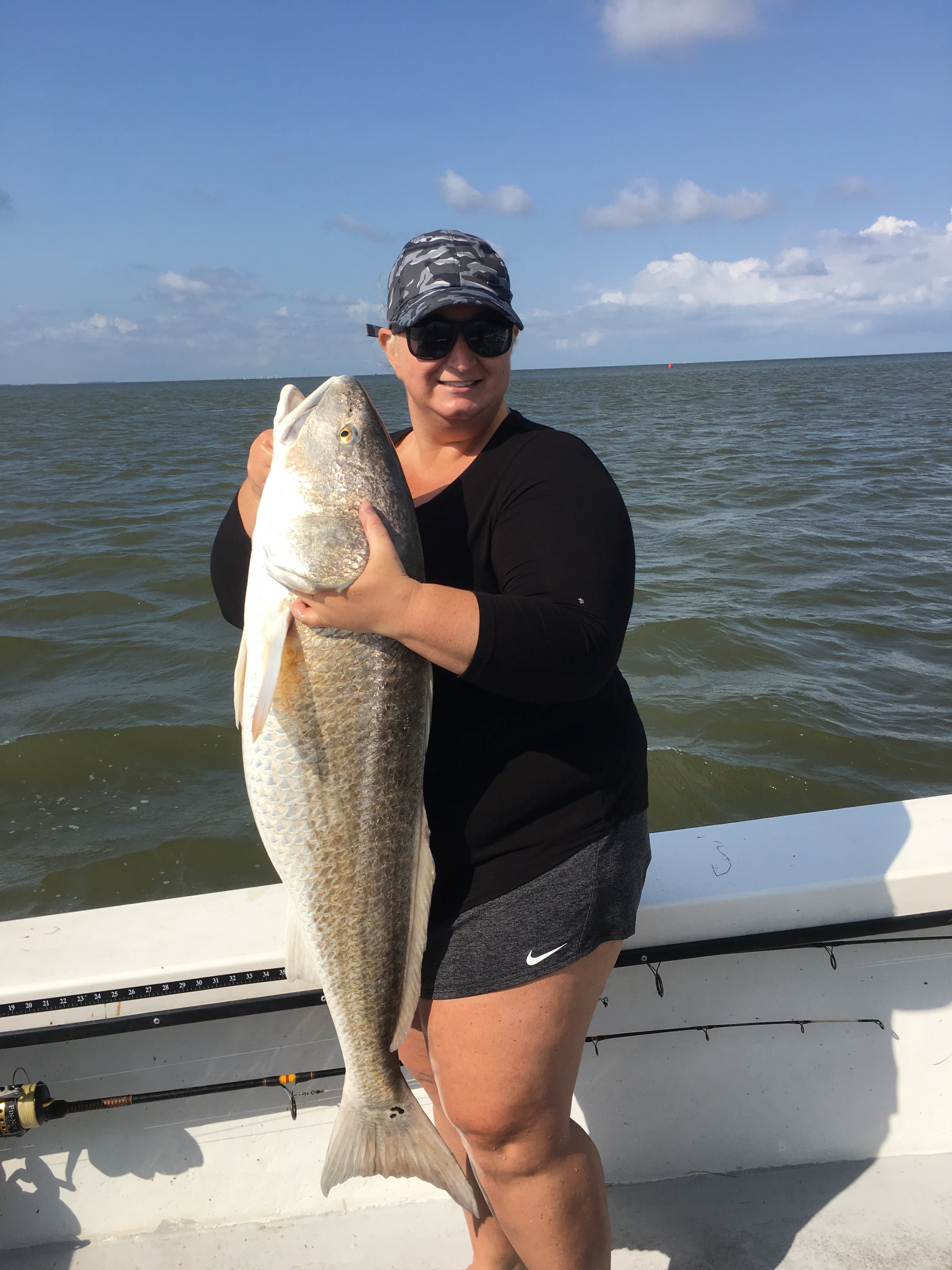 Citation-class red drum (released)